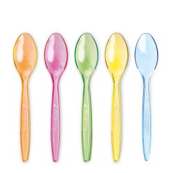 Cuillères à glace 13,3cm multicolores [product.brand] 1 - Univers du glacier 