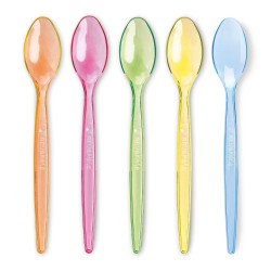 Cuillères à glace 13,3cm multicolores [product.brand] 1 - Univers du glacier 