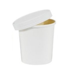 Pot carton blanc 120 ml