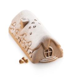 Moule bûche Winter Cottage 1100 ml