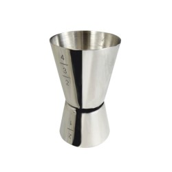 Double mesure à alcool inox [product.brand] 1 - Univers du glacier 