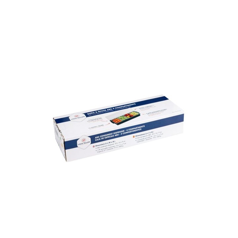 Distributeur 4 compartiments