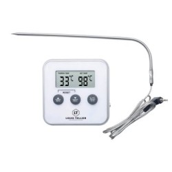 Thermomètre à sonde magnétique et minuteur